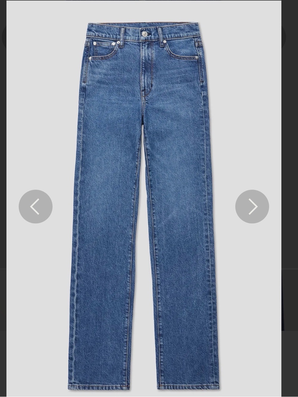 AYR The LaLa Jean size 30s - up to 5’5” - straight leg - made in USA - Picture 6 of 8